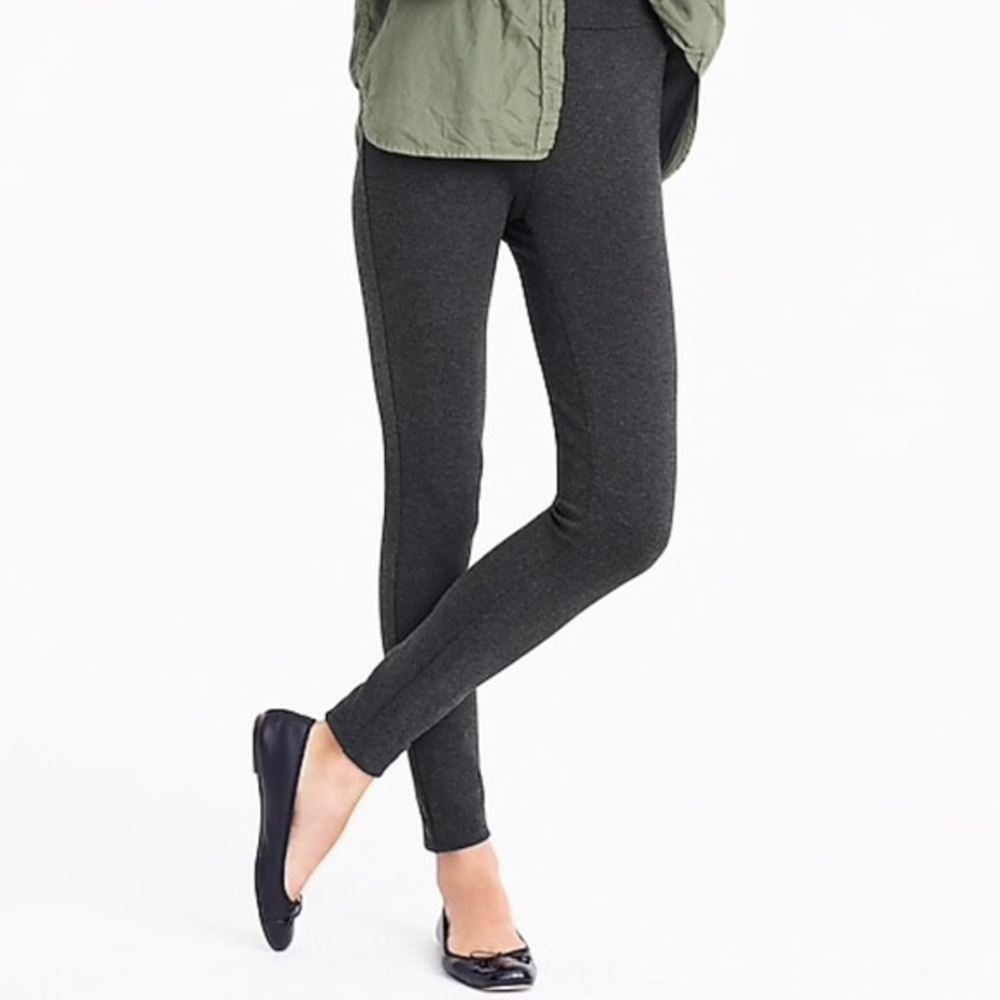 J. Crew Charcoal Pixie Pant. - image 1